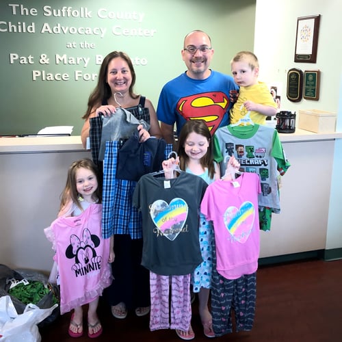 Rose Family Pajama Donation pictures 7-19-19